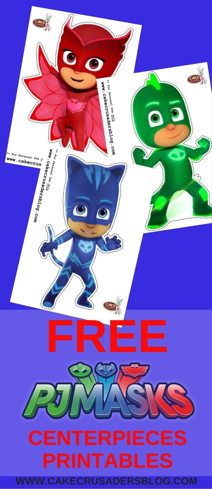 Pj Mask Free Printables Free Printable