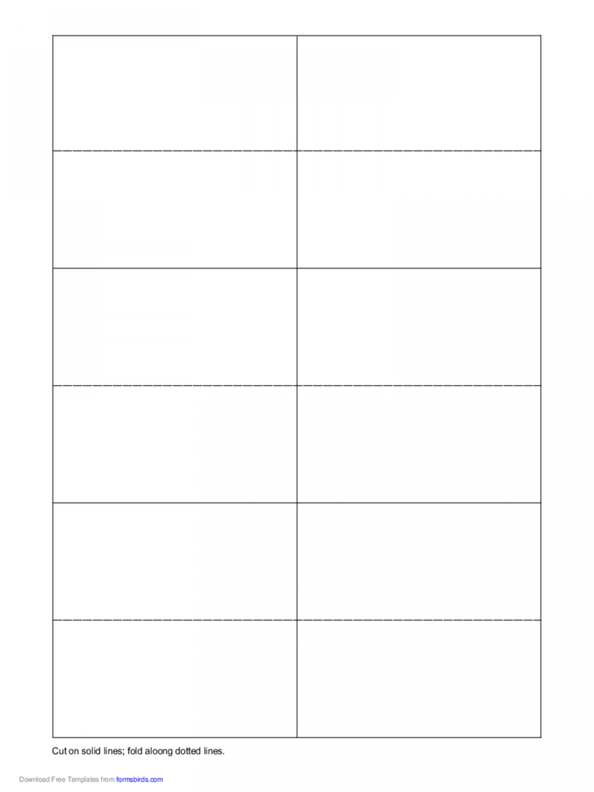 Place Card Template 6 Per Sheet Sample gelorailmu