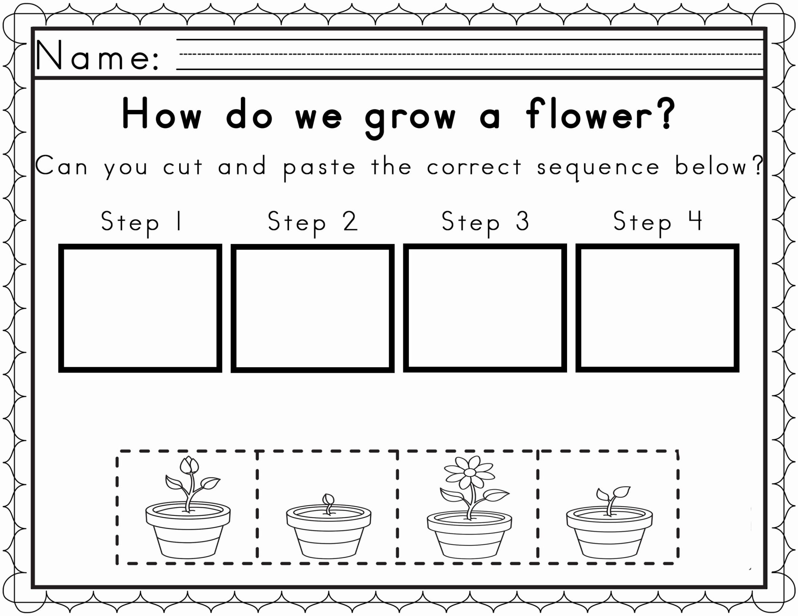 Plant Life Cycle Printable Printable Word Searches