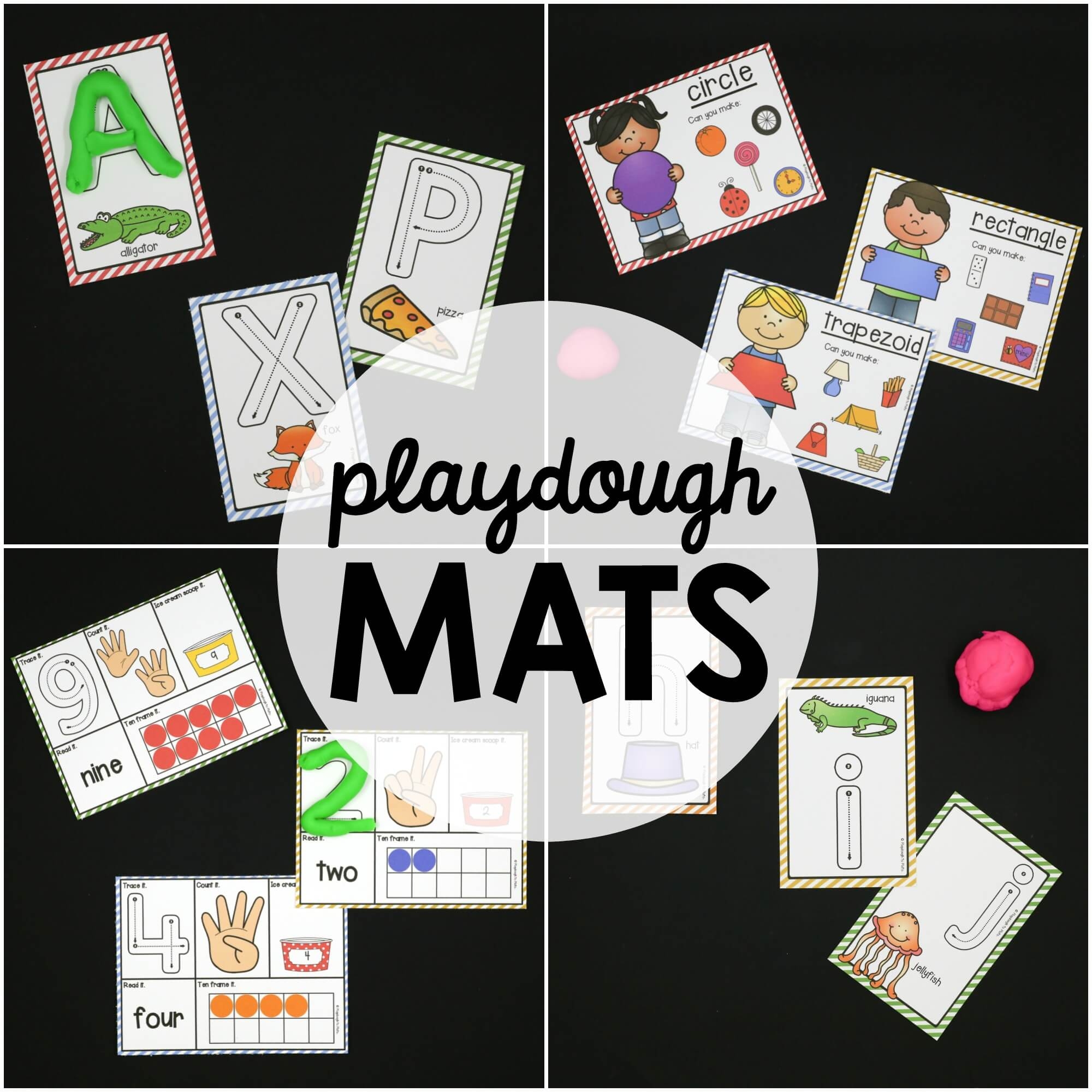 Playdough Mats Playdough To Plato