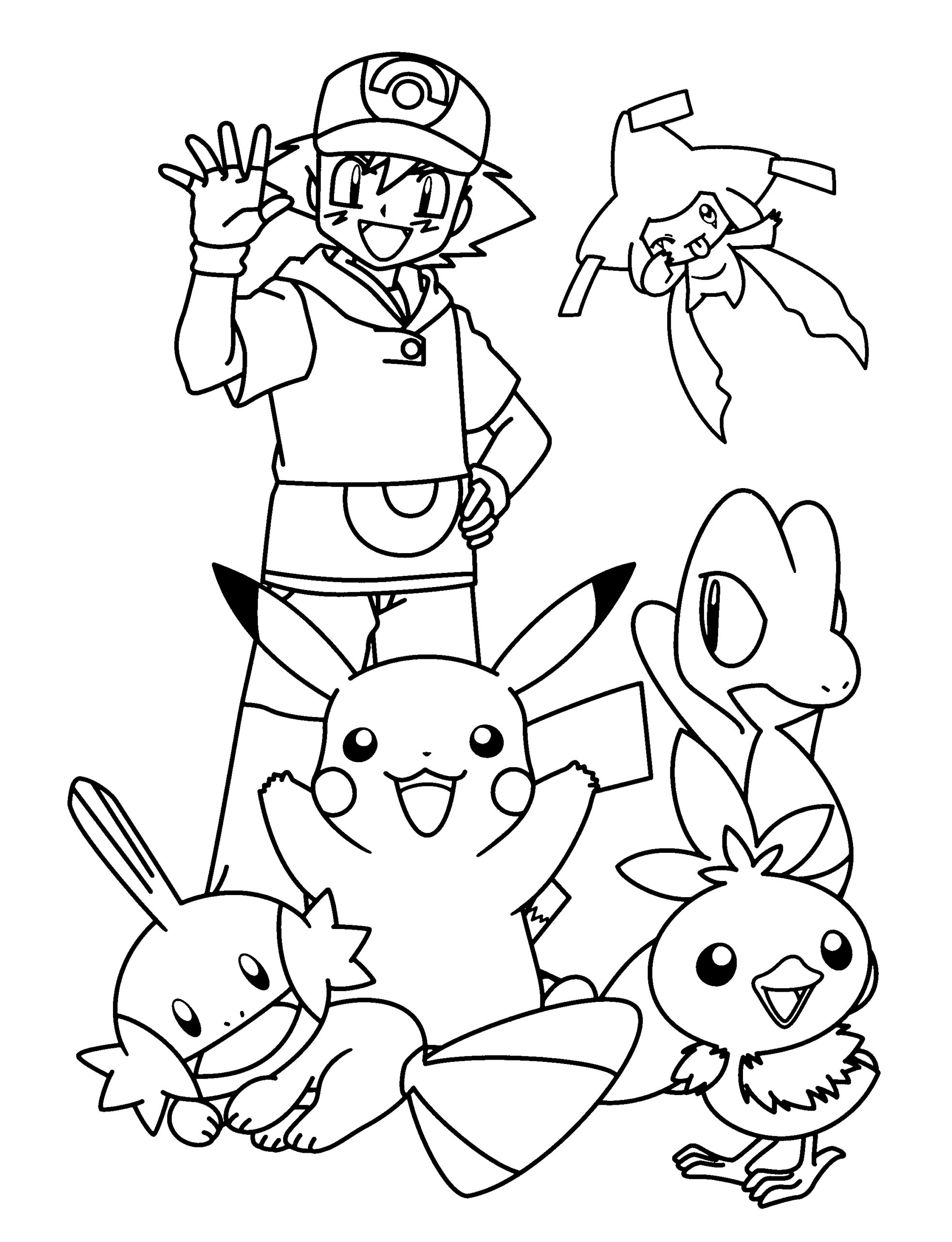 printable coloring pictures of pokemon