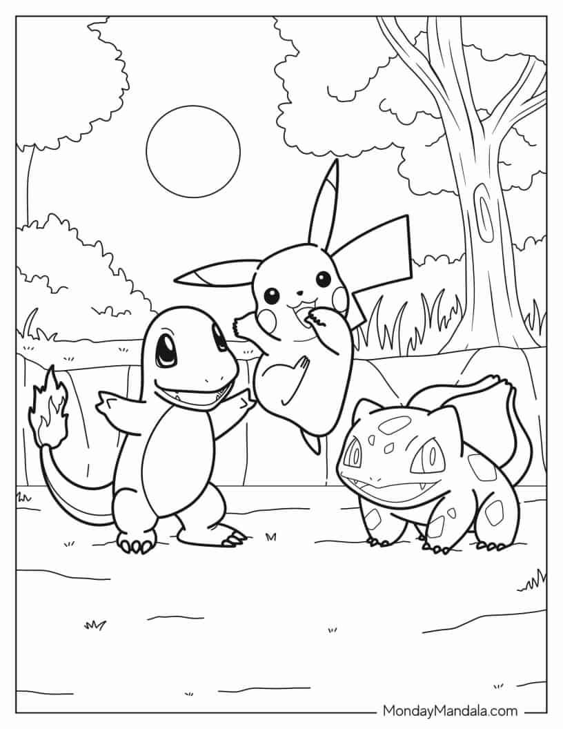 Pokemon Printable Coloring Sheets Printable Sight Words List
