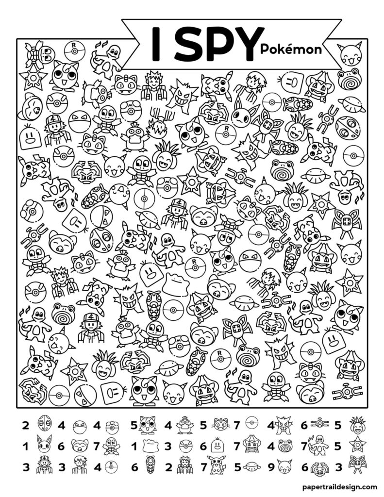 Pokemon Worksheets Printable 159 Lyana Worksheets