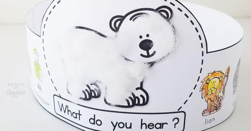 Polar bear polar bear what do you hear retelling activity Books And