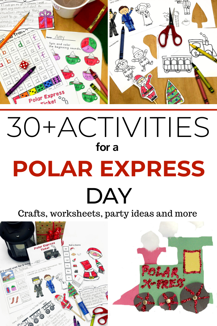 Polar Express Activities For Kindergarten Mrs Karle 39 s Sight And 