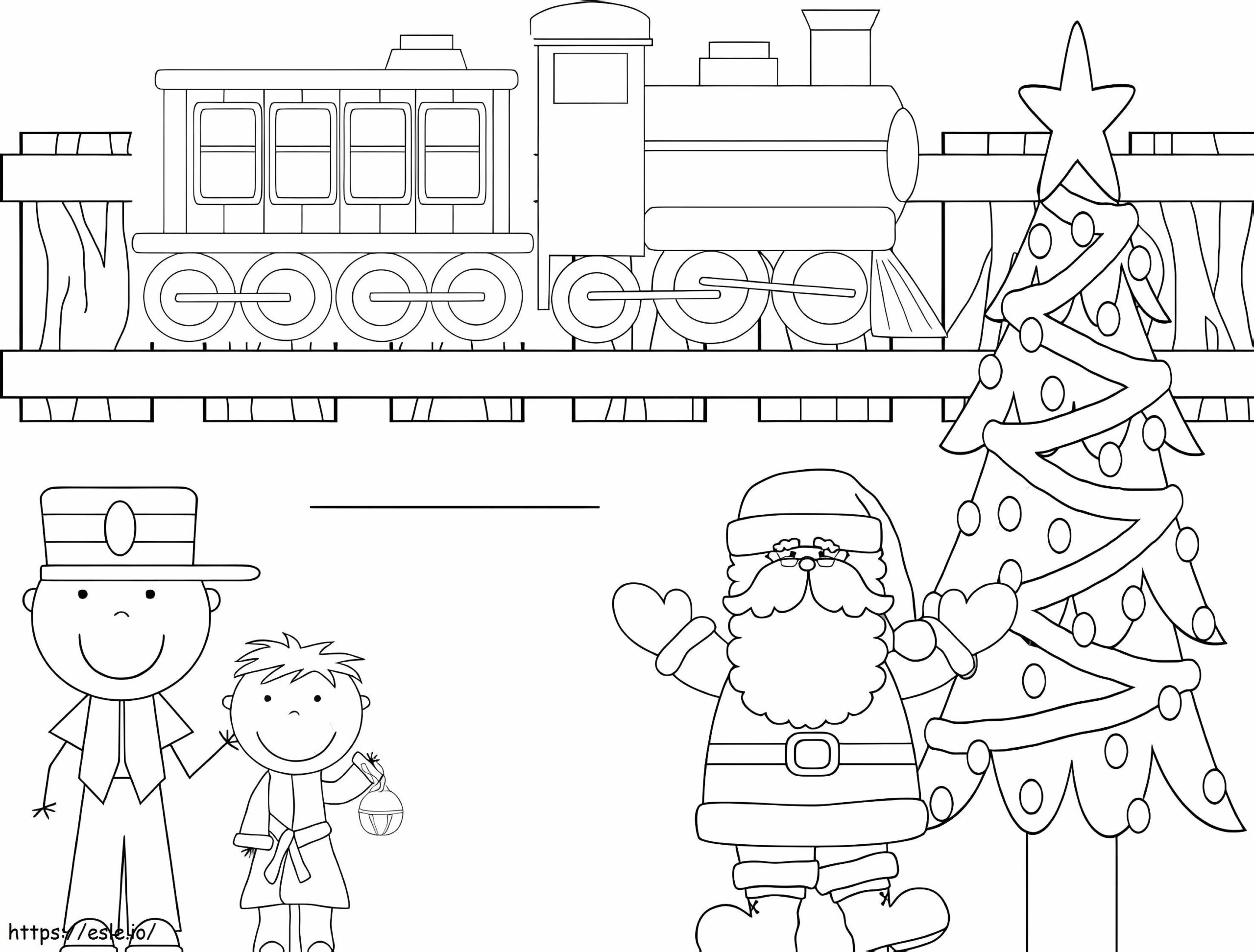 polar express free printable activities