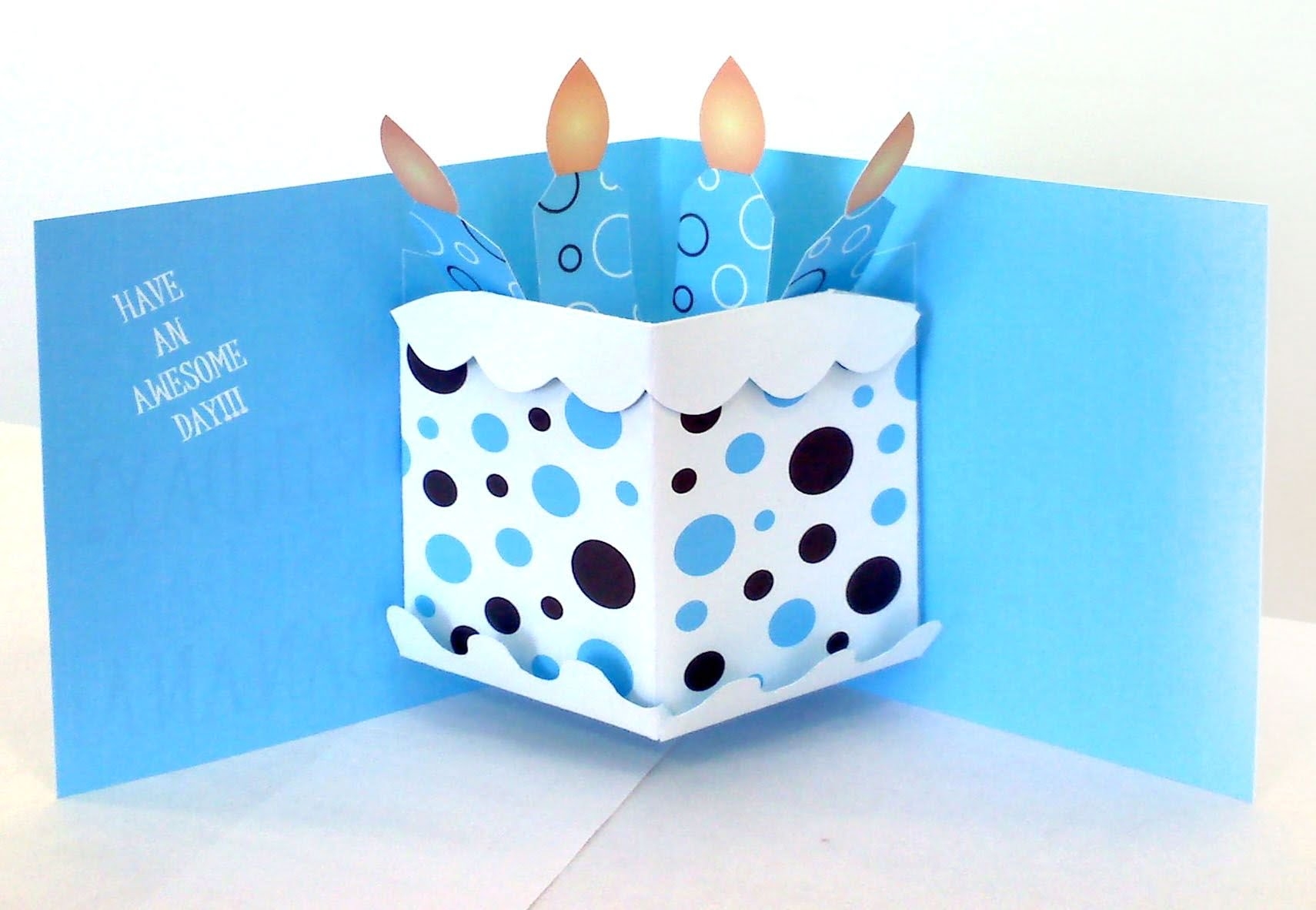 Pop Up Birthday Card Pop Up Card Templates Diy Pop Up Cards Birthday