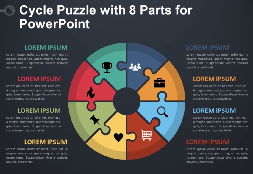 free powerpoint puzzle pieces template