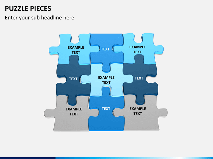 puzzle pieces template powerpoint