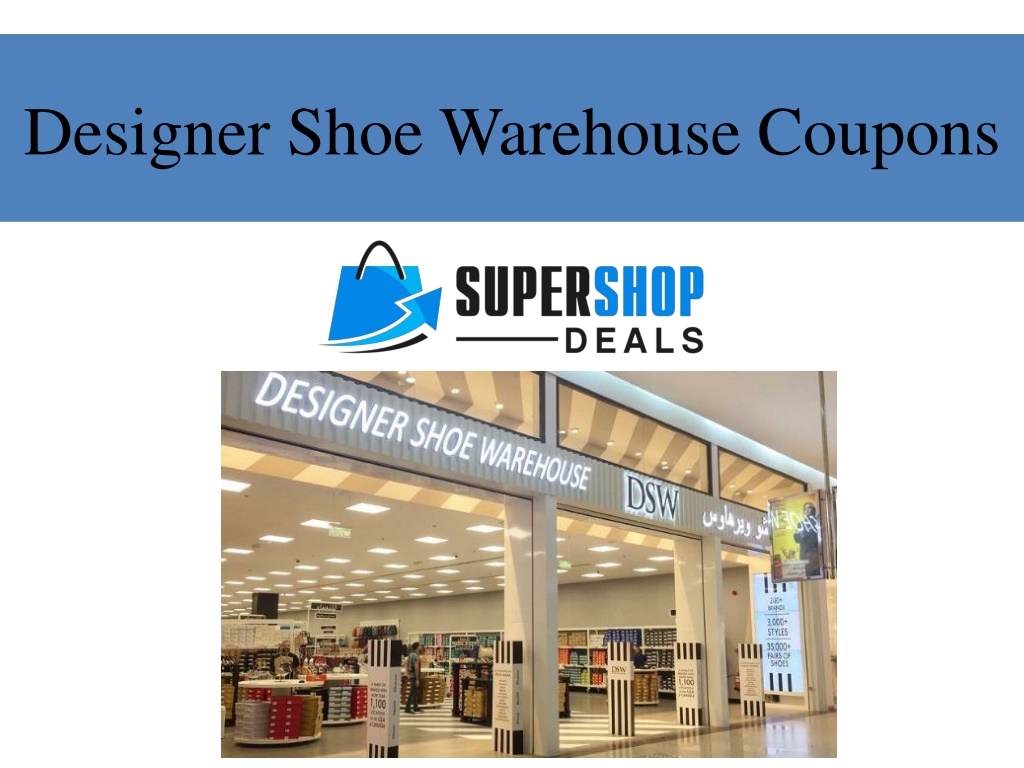 designer shoe warehouse coupons printable