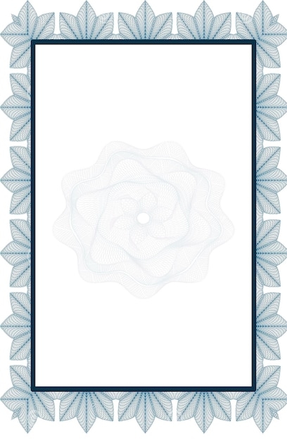 Premium PSD Printable Certificate Design