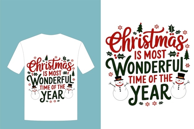 Premium Vector Printable Christmas Shirt Designs