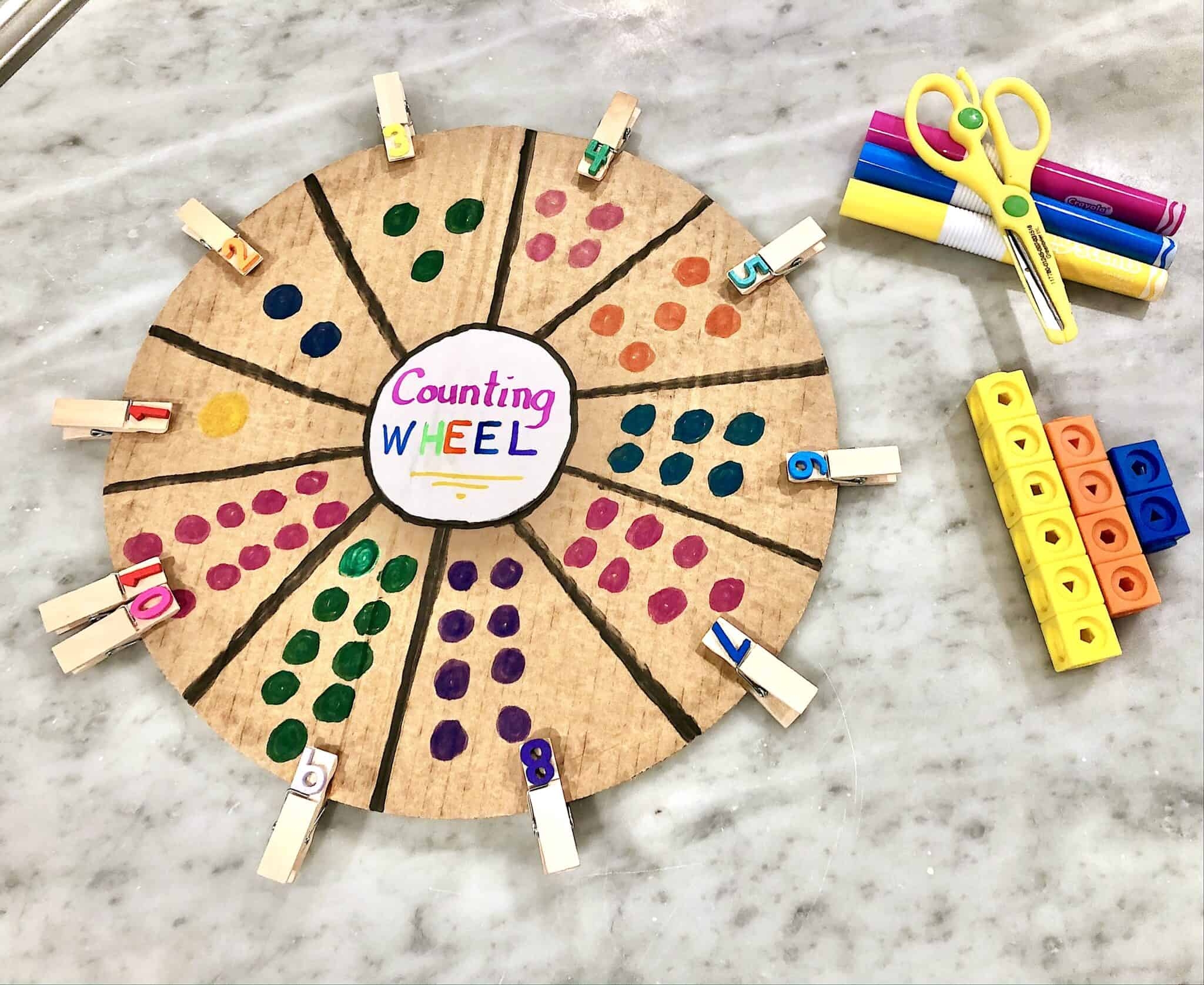 prek printables clothespin activity