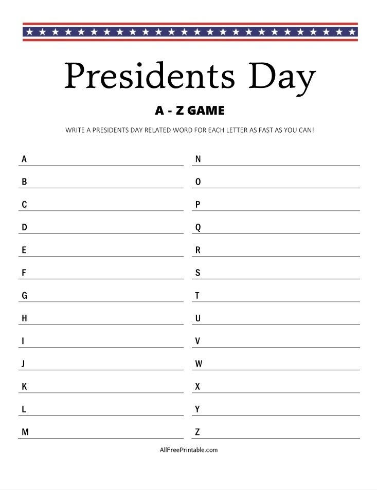 free printable pictures of presidents