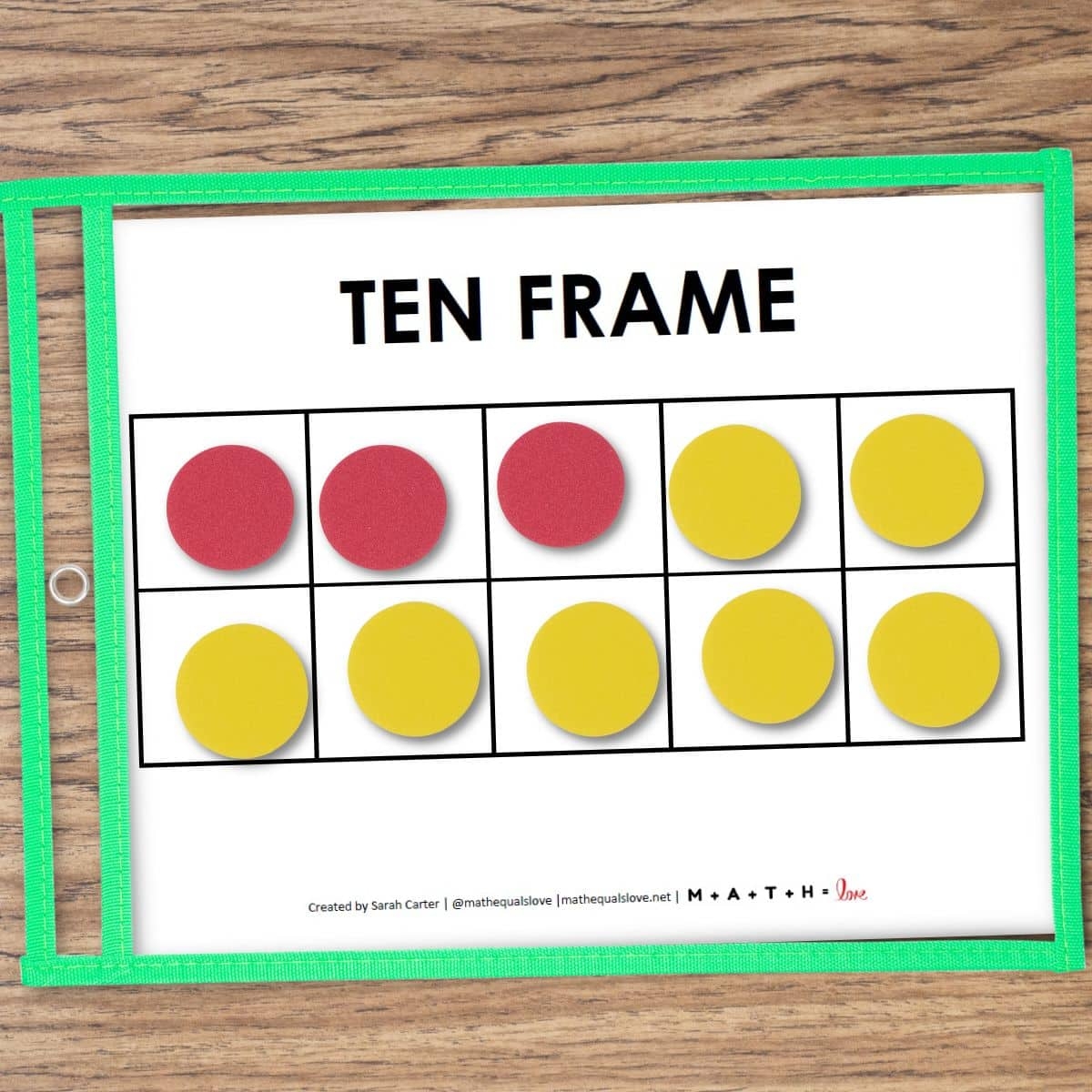 Printable 10 Frame Template Pdf Infoupdate