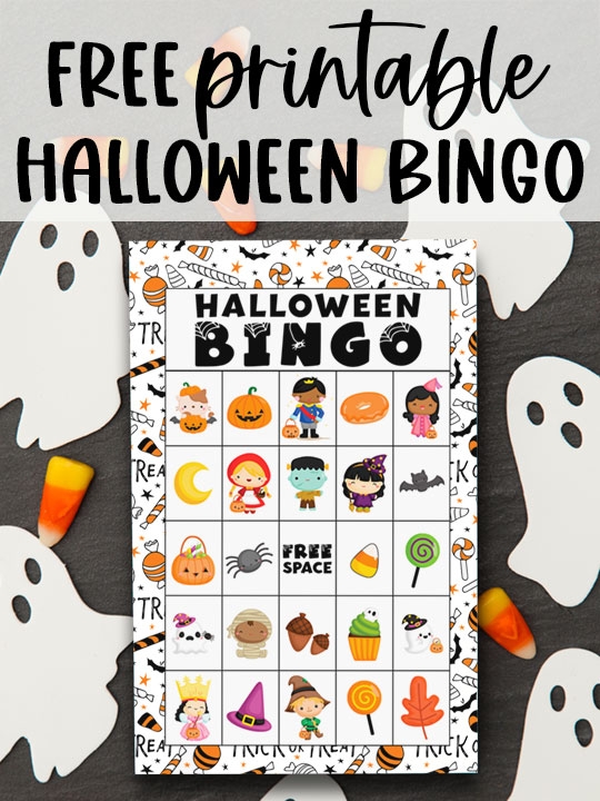 free printable halloween picture bingo game