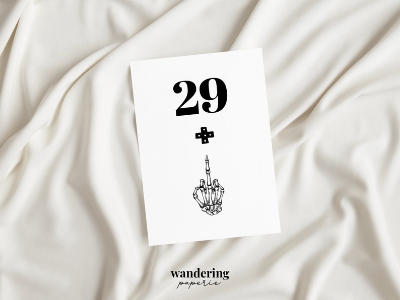 free printable 30th birthday card template