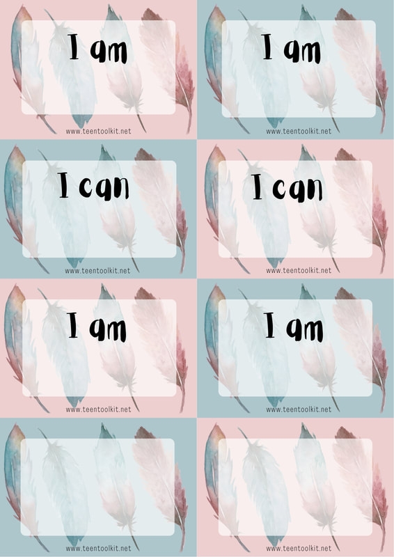 Printable Affirmation Card Templates