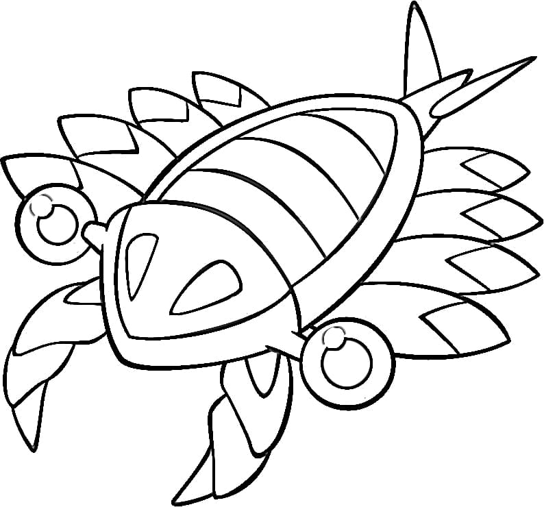 Printable Anorith Pokemon Coloring Page Free Printable Coloring Pages 
