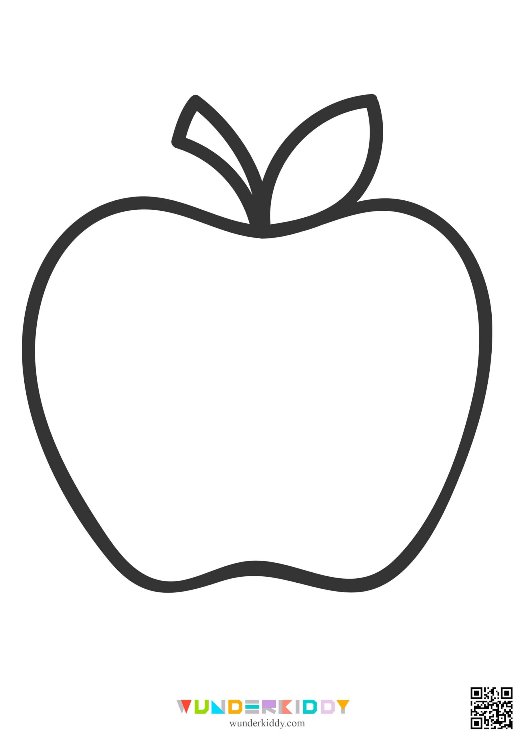 Printable Apple Template Artofit