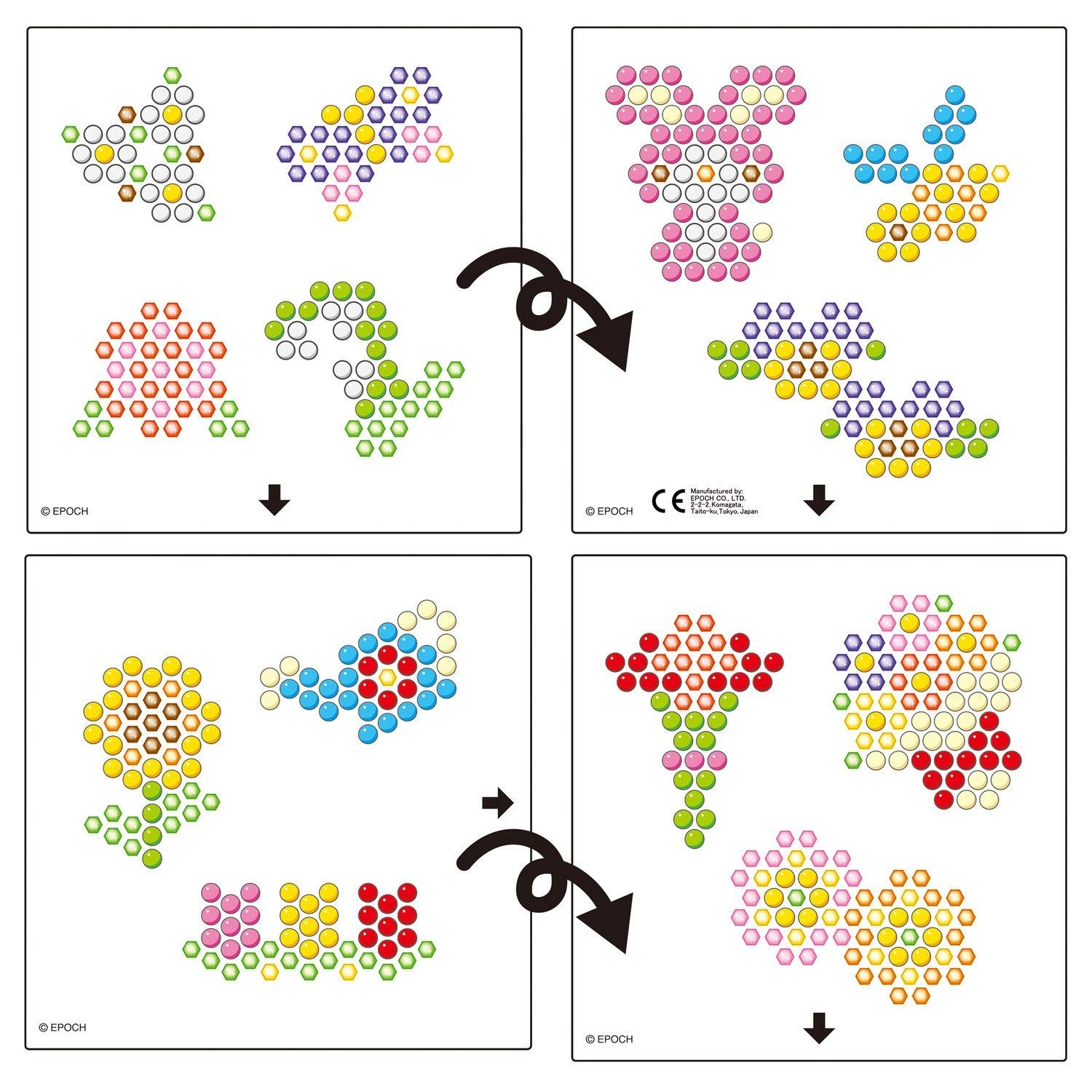Printable Aquabeads Template Designs