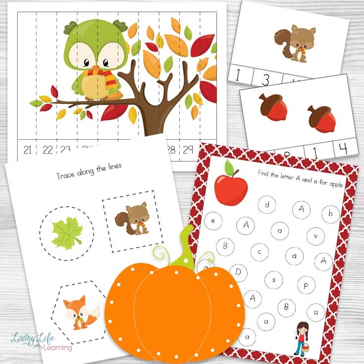 Printable Autumn Activities