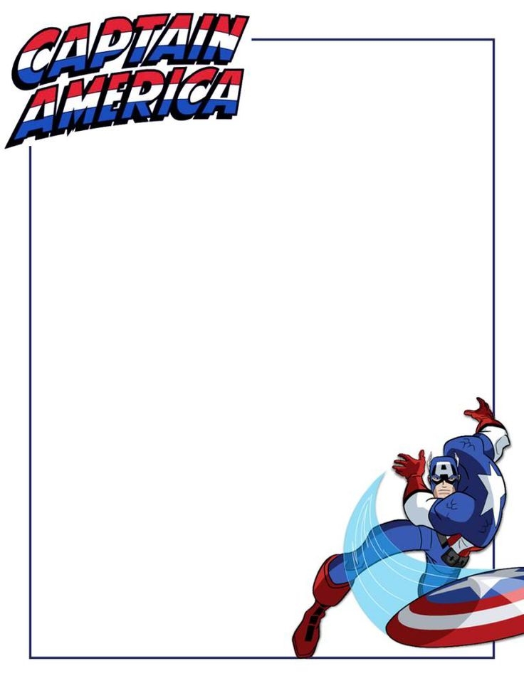 Printable Avengers Border Design Printable Word Searches