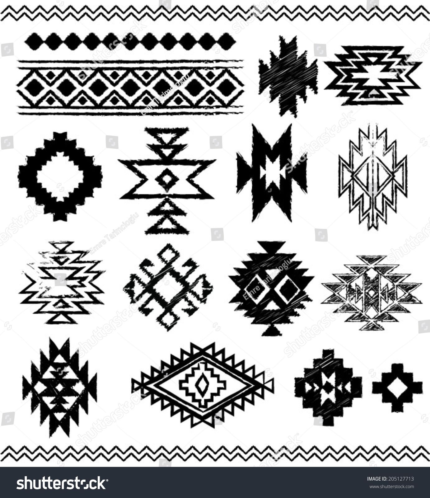 Printable Aztec Designs
