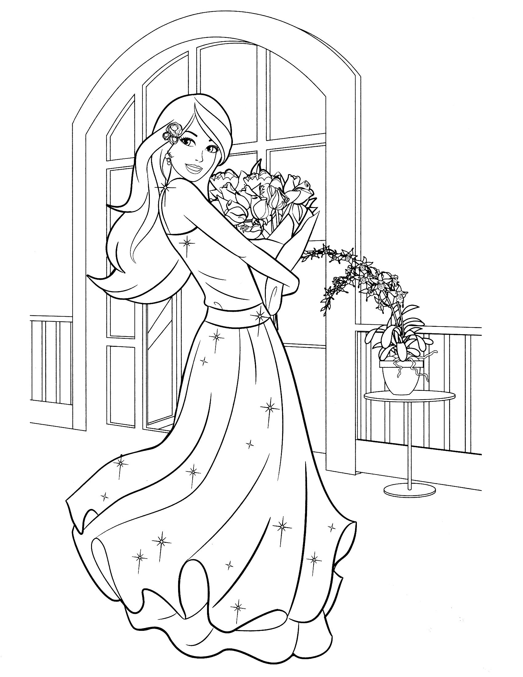 Printable Barbie