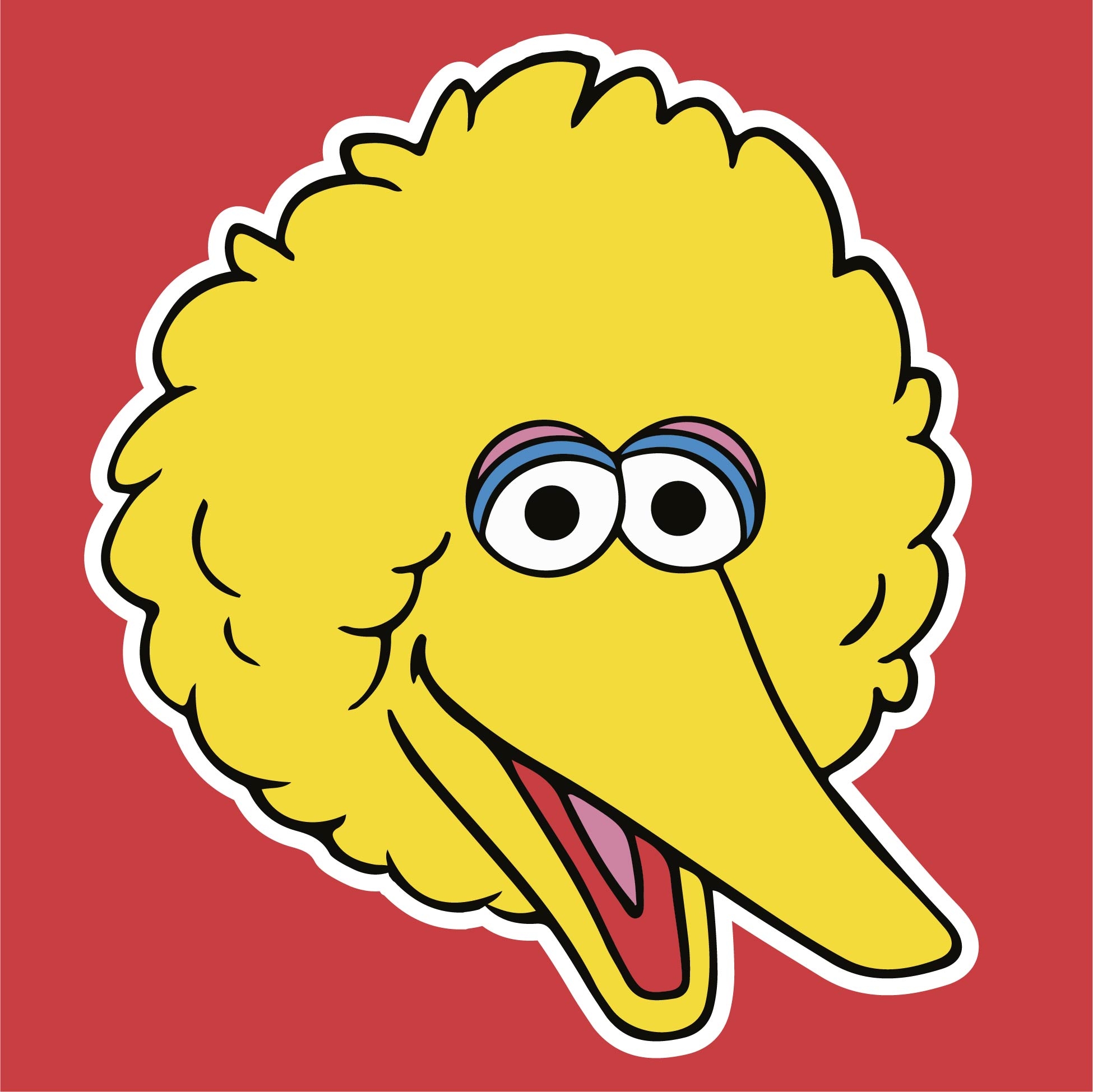 Printable Big Bird Face Template Printable Templates