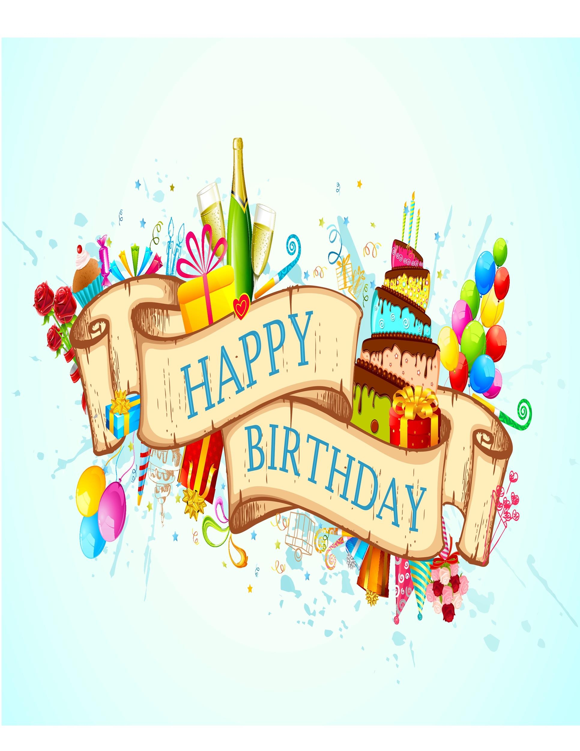 free birthday card template printable