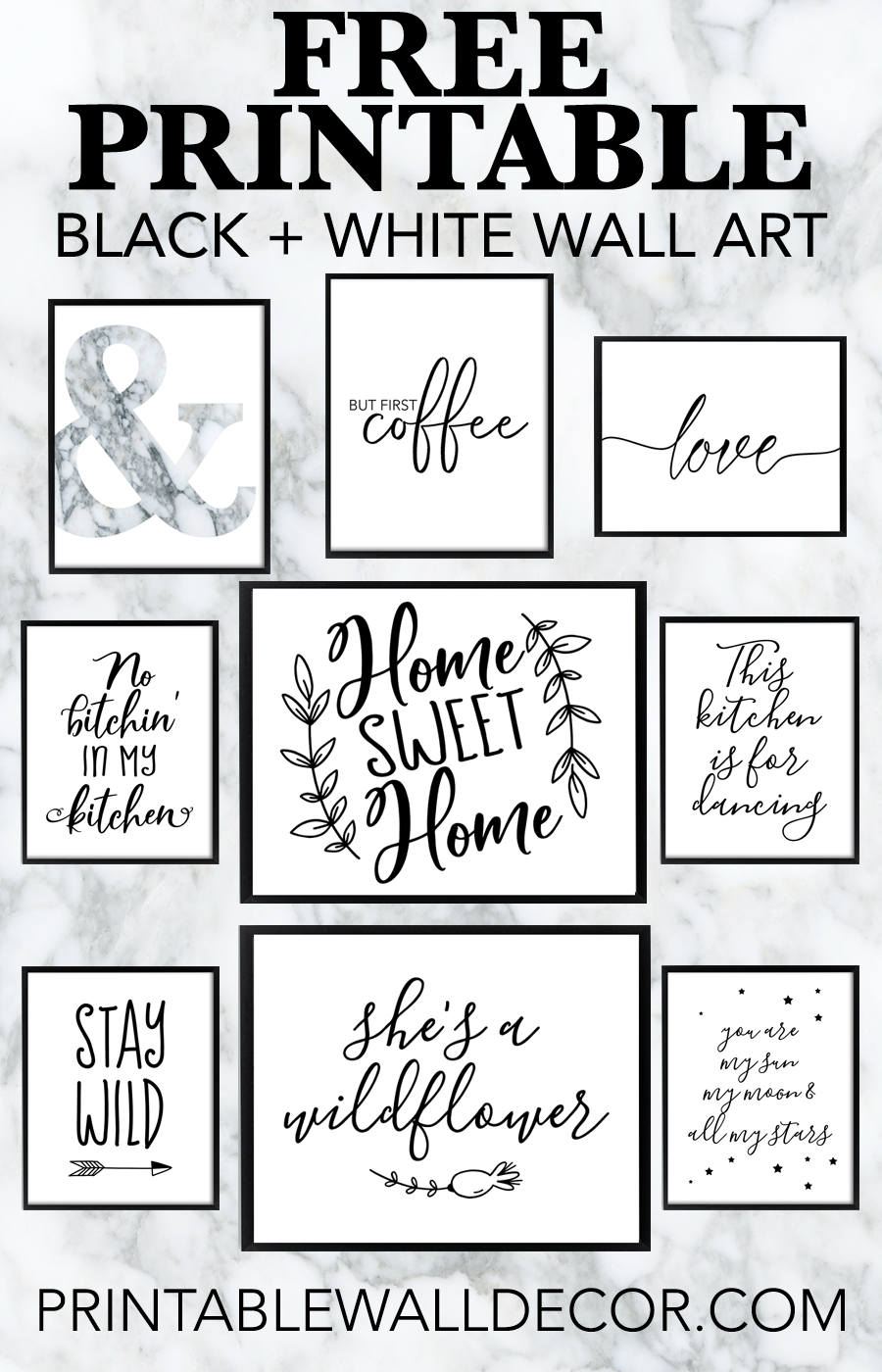 Printable Black And White Art Printable Word Searches