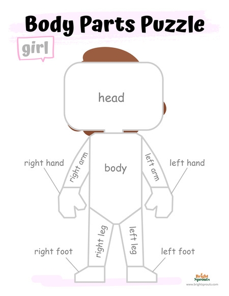 parts of the house activities printable