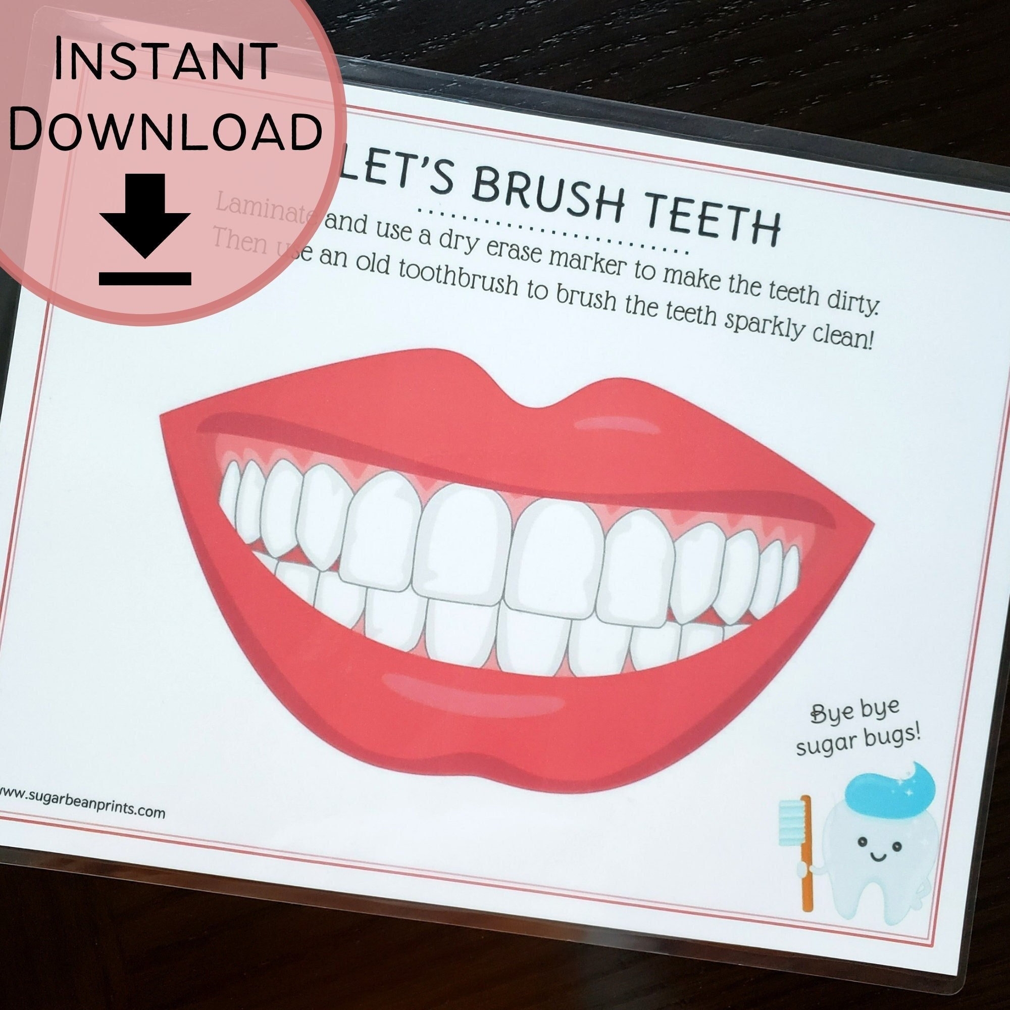 Printable Brush Teeth Activity Printable Word Searche Vrogue co