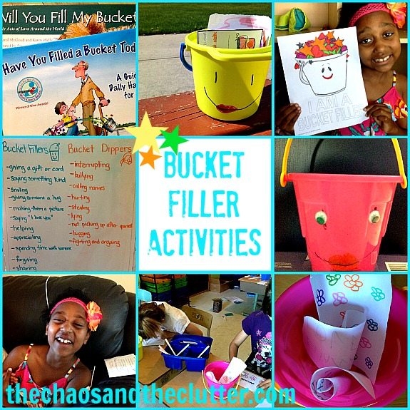 printable bucket filling activities
