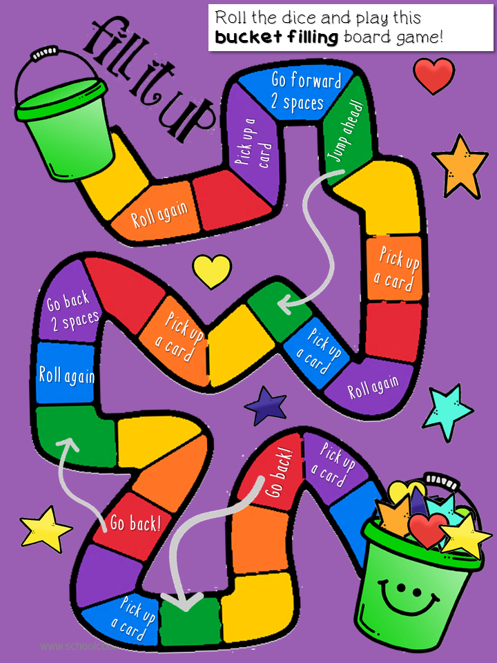 Printable Bucket Filling Activities