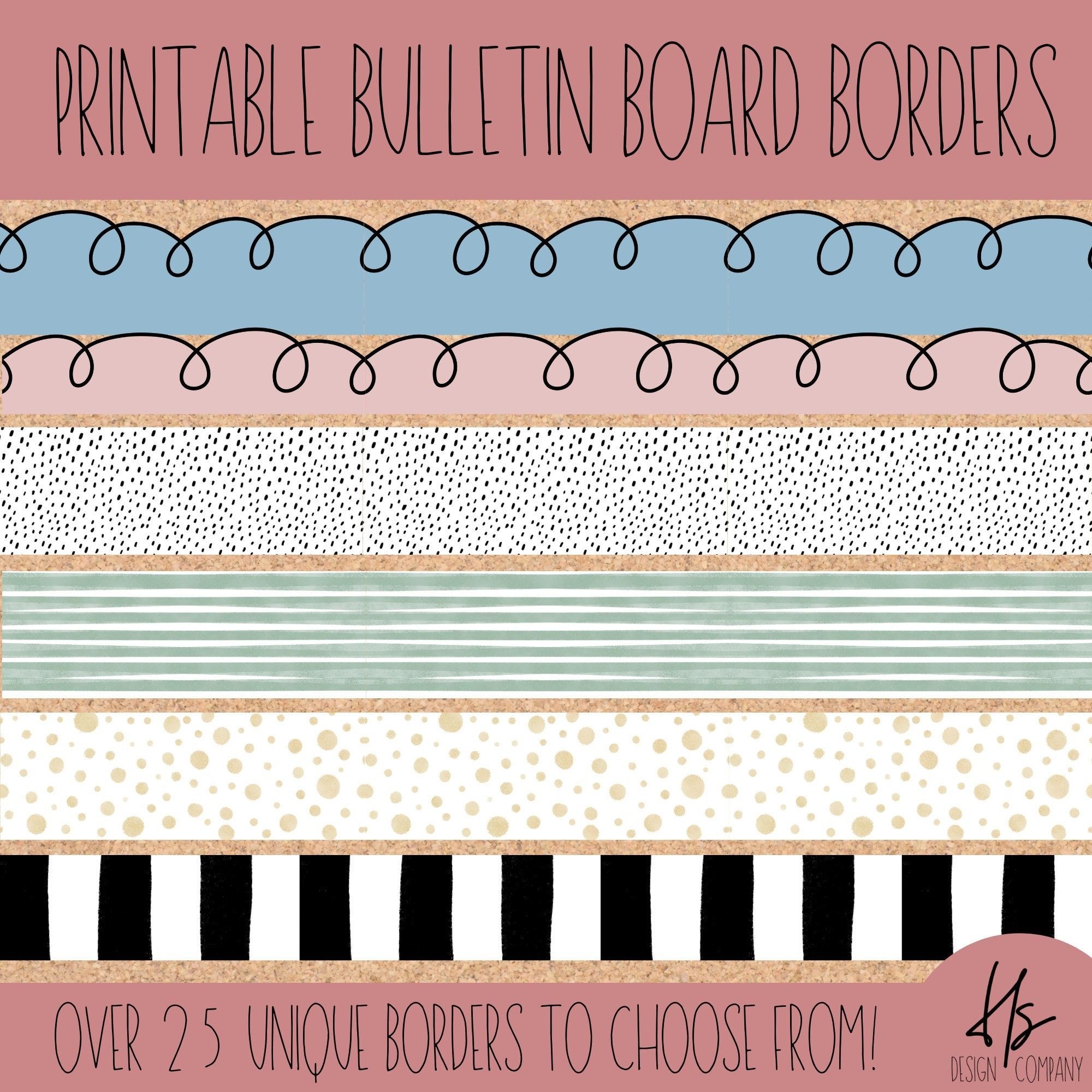 Printable Bulletin Border Design