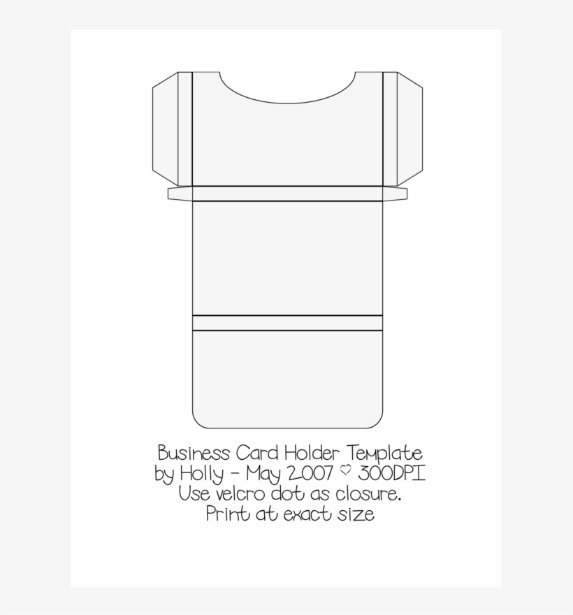 Printable Business Card Holder Template Printable Templates