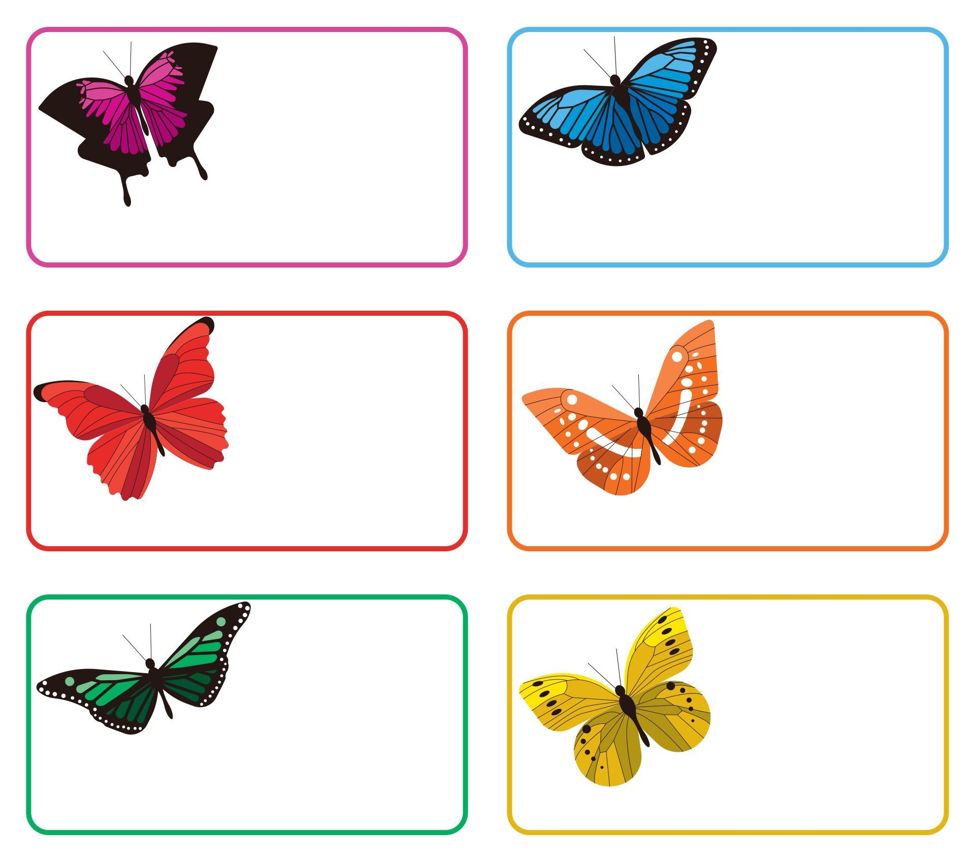 printable border name tag design