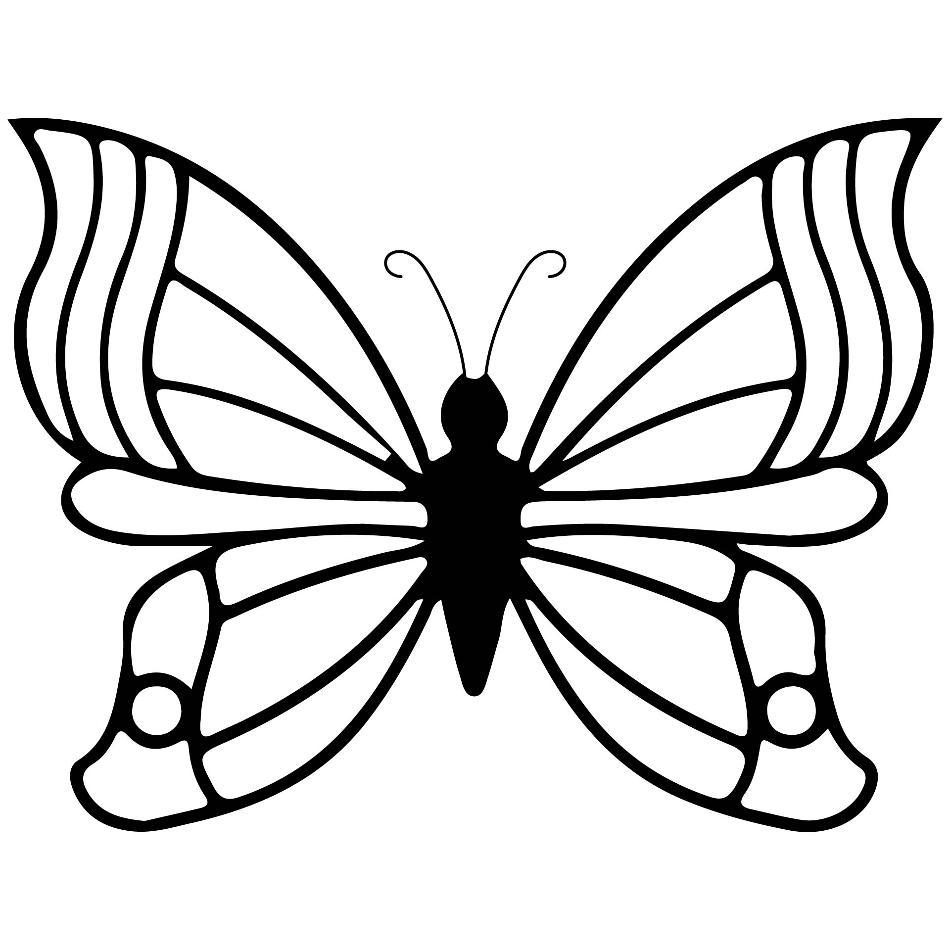 butterfly pictures printable