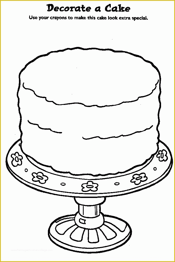 Printable Cake Design