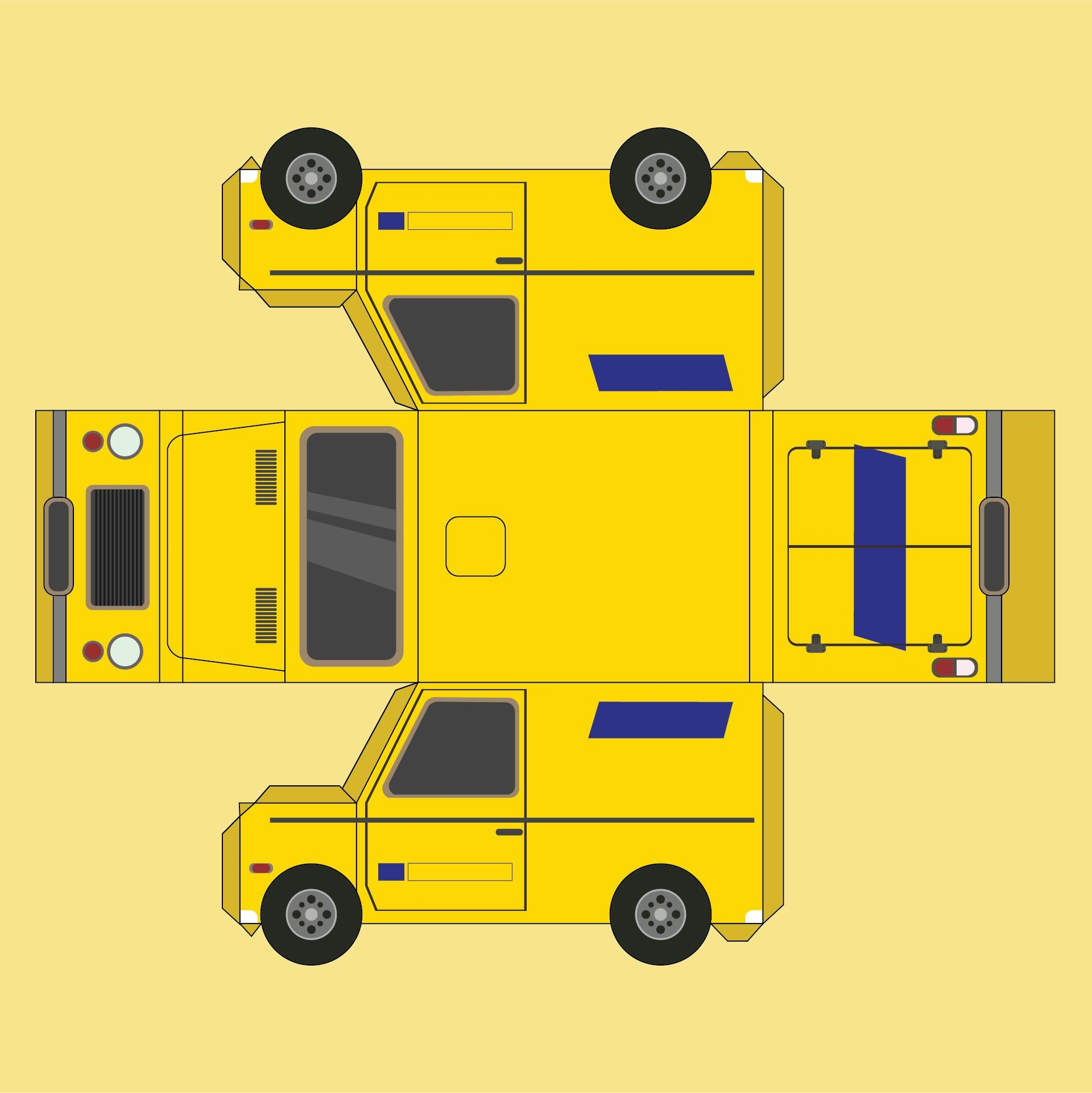 Printable Car Template