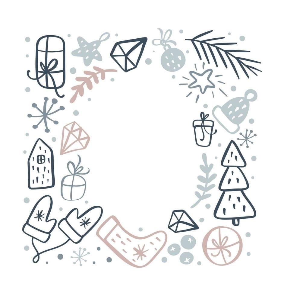 Printable Christmas Border Design Free Download And Print For You 