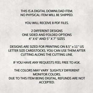 Printable Christmas Card Designs Digital Christmas Cards Cute Christmas 