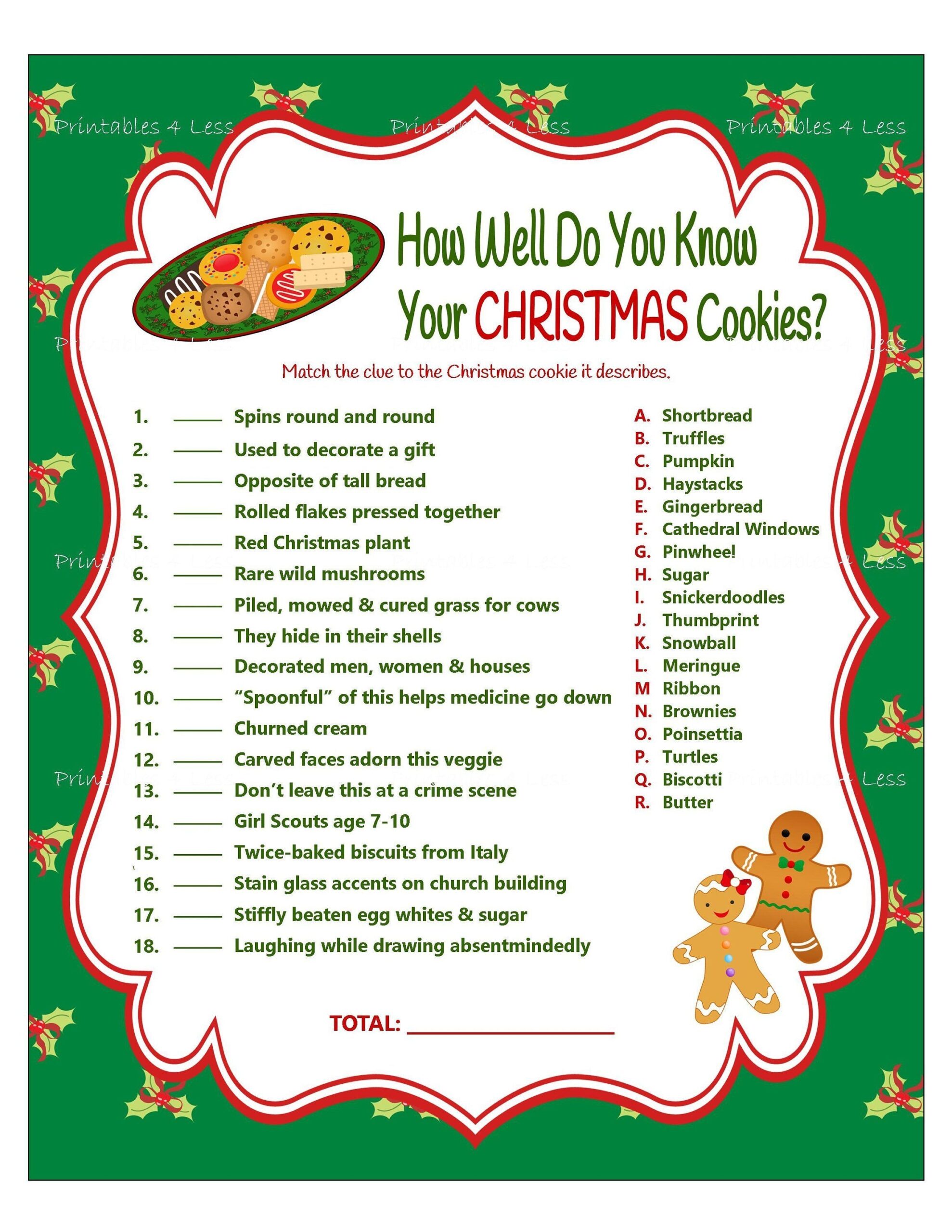 free printable holiday games for office parties