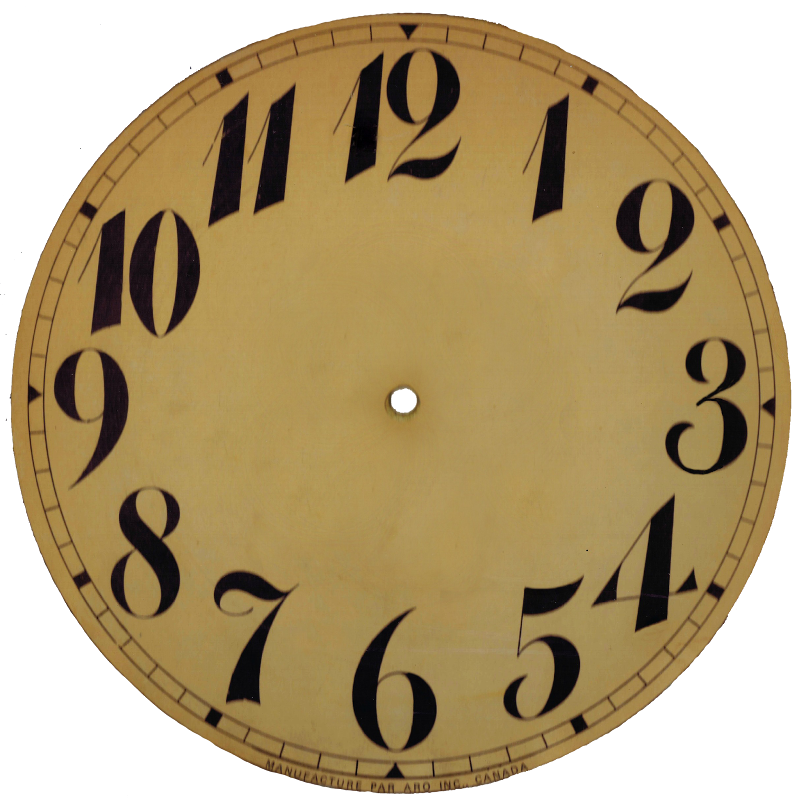 Printable Clock Face Without Hands ClipArt Best
