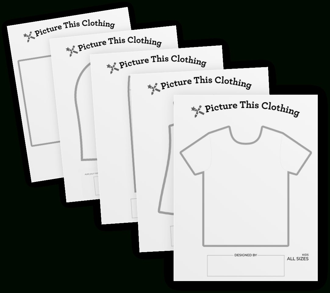 Printable Clothing Design Templates Printable Templates