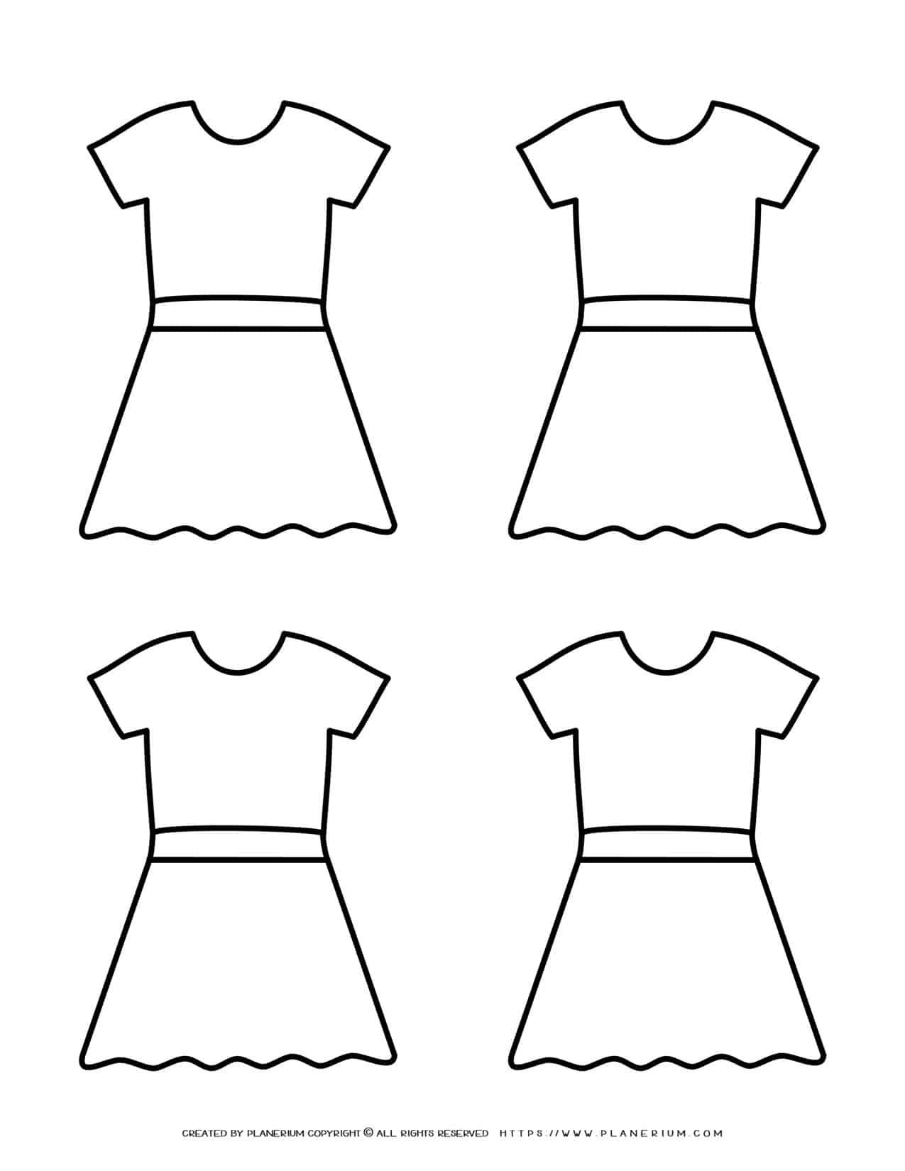 printable clothing design templates