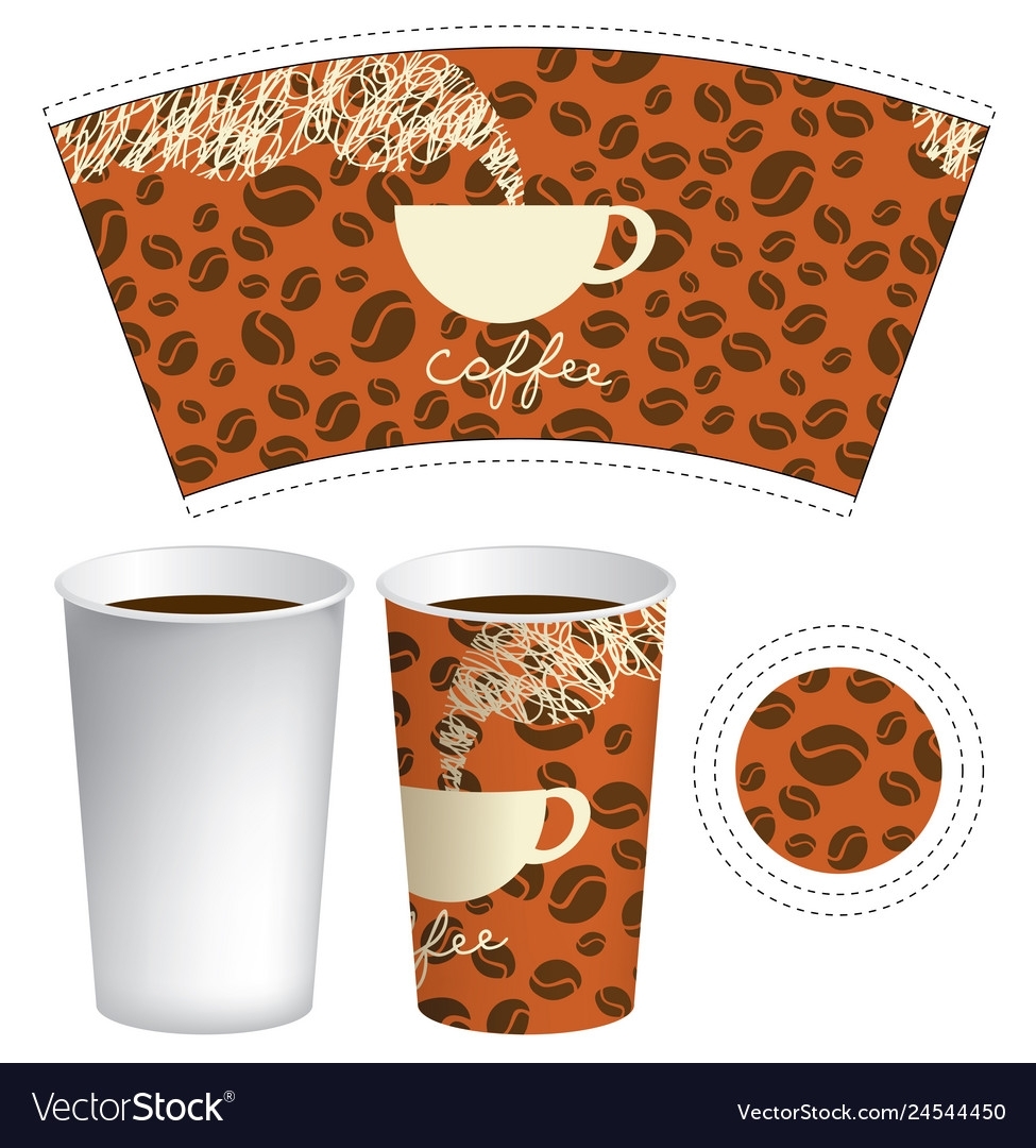 Printable Coffee Cup Template Free Printable
