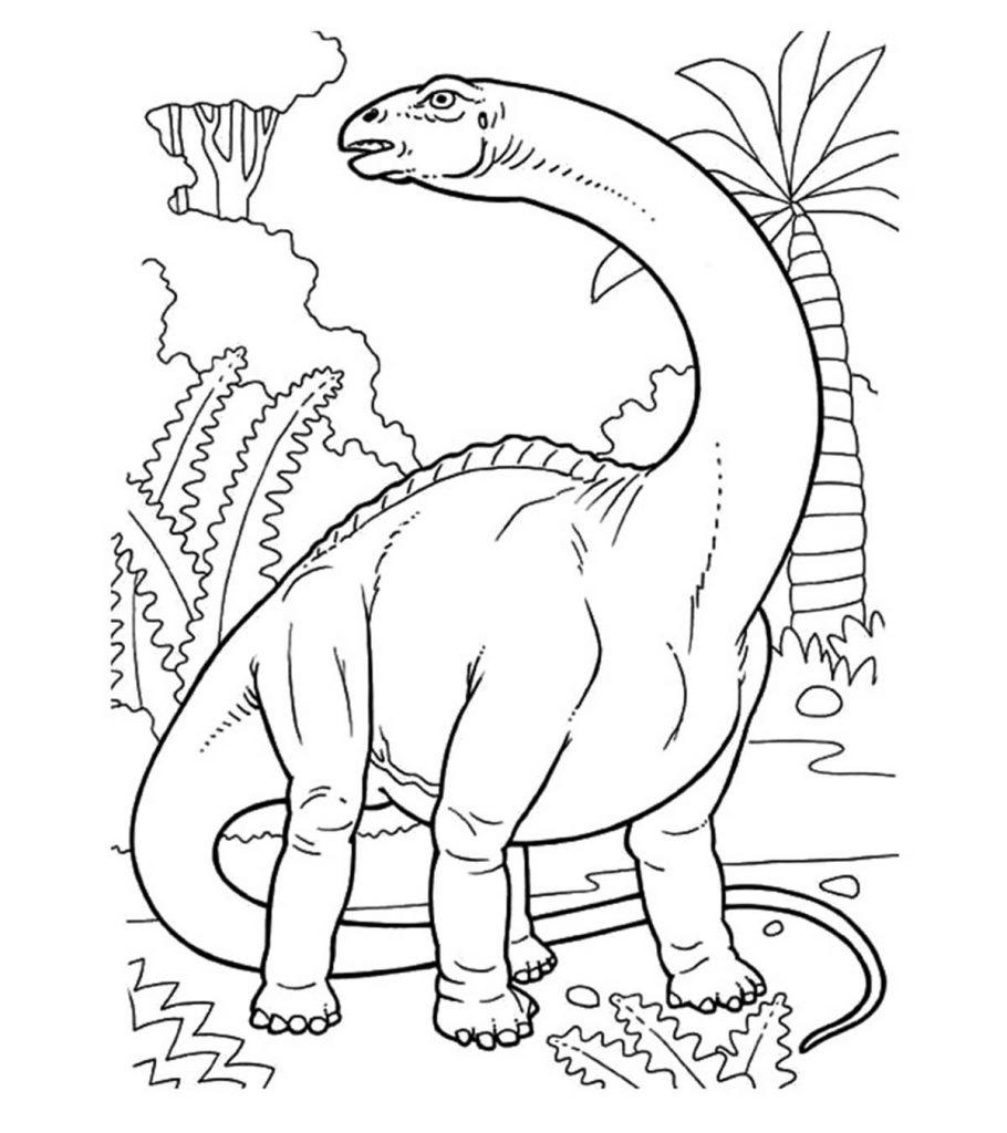 Printable Coloring Dinosaurs